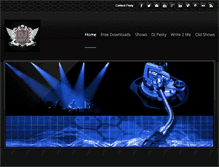 Tablet Screenshot of djpesty.com